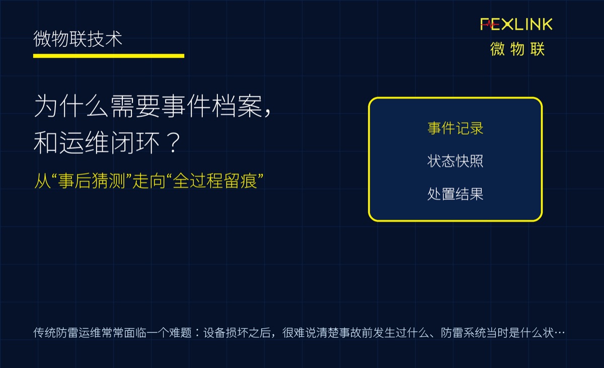 为什么防雷系统需要事件档案和运维闭环?