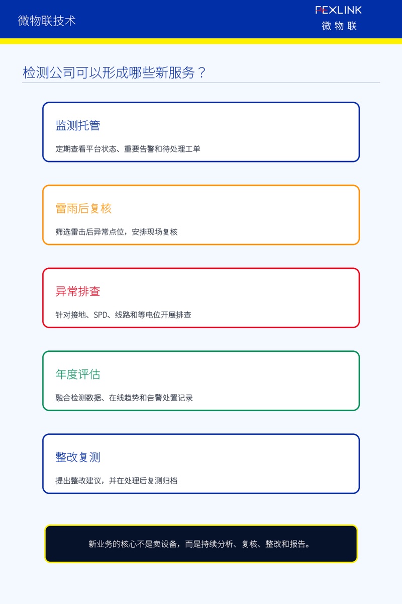 图4:检测公司可以形成哪些新服务